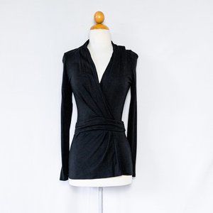 All Saints Wrap Top LOVE IT but too small.